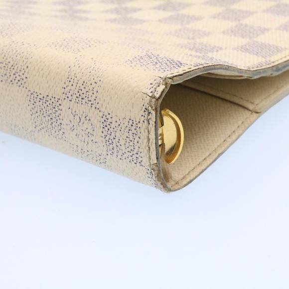 LOUIS VUITTON Damier Azur Agenda GM Day Planner Cover R20708 LV Auth am1546g - Picture 14 of 16